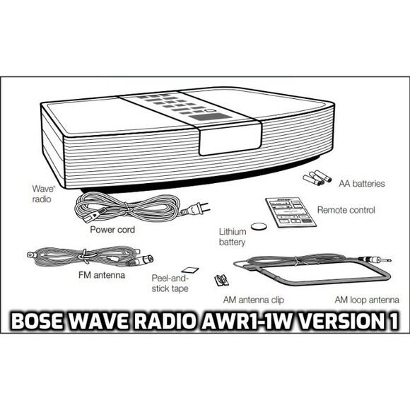 Bose Wave Radio AWR1-1W *Repair DIY SERVICE KIT* Complete Upgrade Free Shipping! - Picture 8 of 11